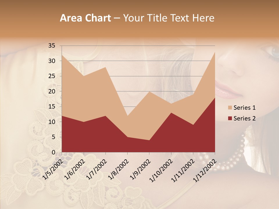 Portrait Makeup Healthy PowerPoint Template