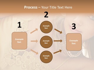 Portrait Makeup Healthy PowerPoint Template