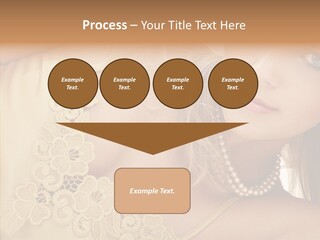 Portrait Makeup Healthy PowerPoint Template