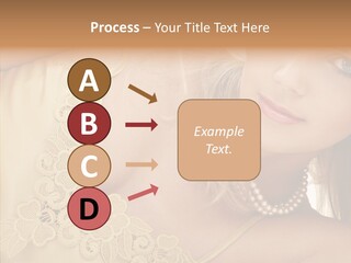 Portrait Makeup Healthy PowerPoint Template