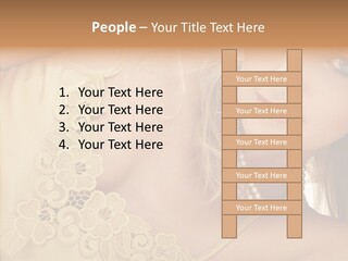 Portrait Makeup Healthy PowerPoint Template