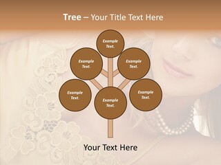 Portrait Makeup Healthy PowerPoint Template