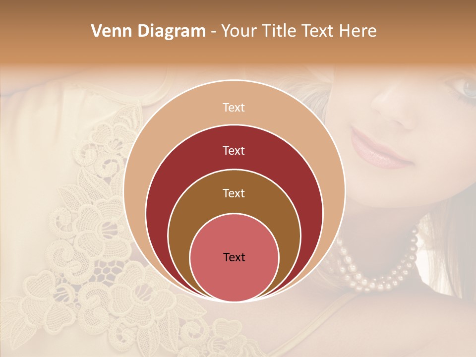 Portrait Makeup Healthy PowerPoint Template