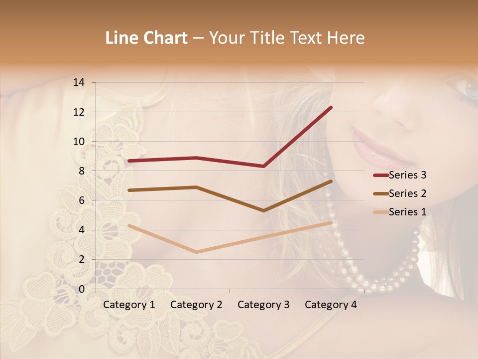 Portrait Makeup Healthy PowerPoint Template