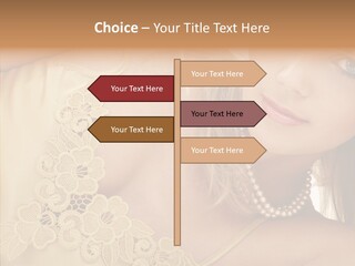 Portrait Makeup Healthy PowerPoint Template