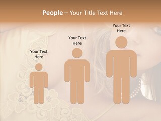 Portrait Makeup Healthy PowerPoint Template