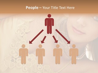 Portrait Makeup Healthy PowerPoint Template