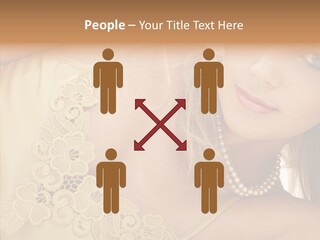 Portrait Makeup Healthy PowerPoint Template