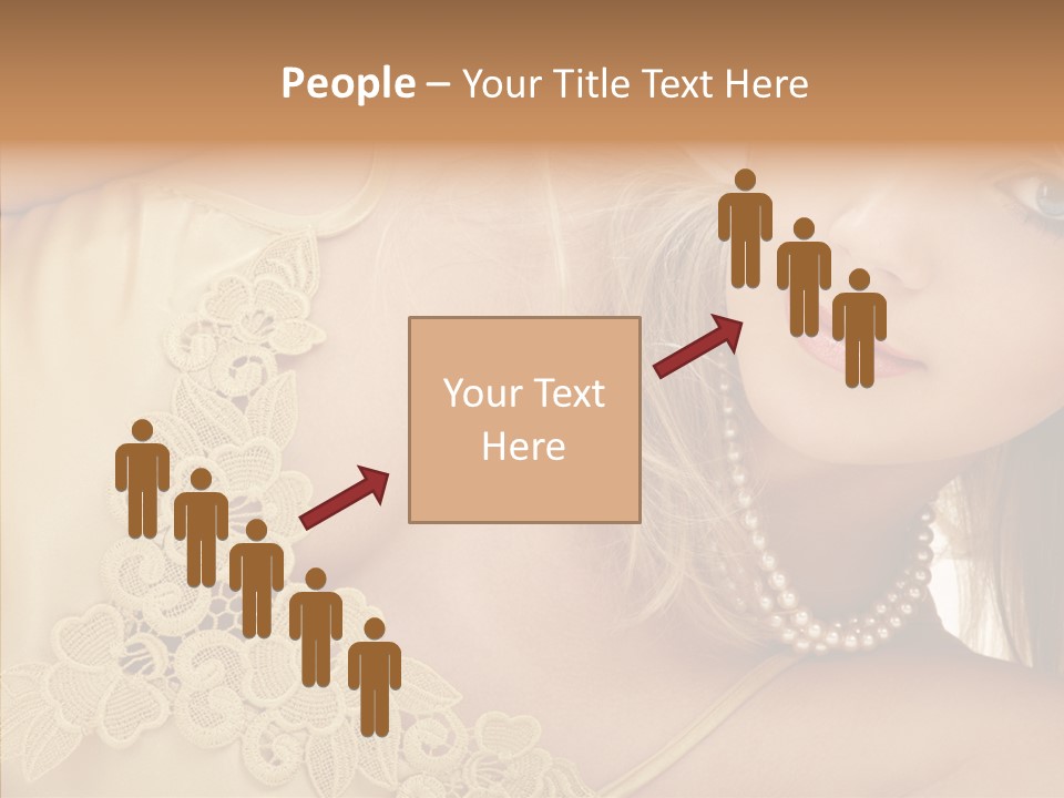 Portrait Makeup Healthy PowerPoint Template