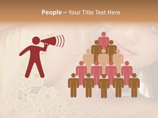 Portrait Makeup Healthy PowerPoint Template