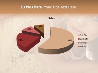 Portrait Makeup Healthy PowerPoint Template