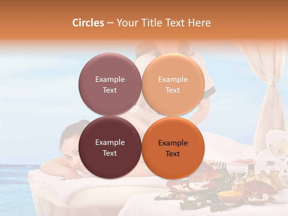 Candle Herbal Lifestyle PowerPoint Template