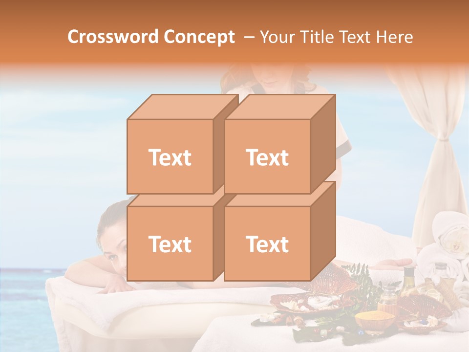 Candle Herbal Lifestyle PowerPoint Template