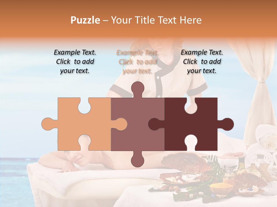 Candle Herbal Lifestyle PowerPoint Template