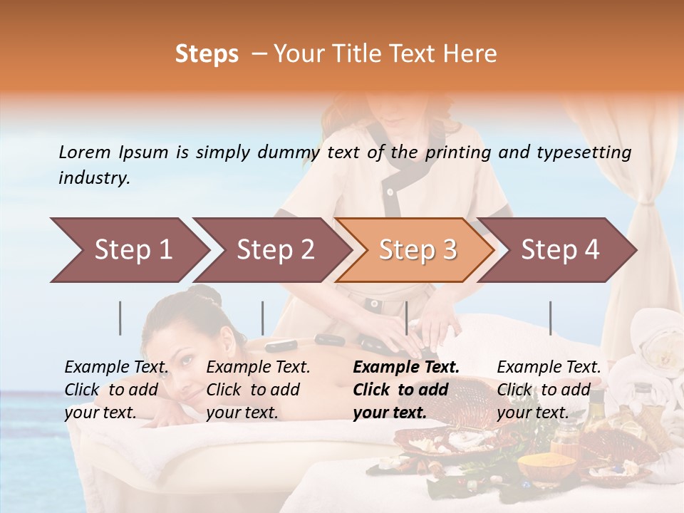 Candle Herbal Lifestyle PowerPoint Template