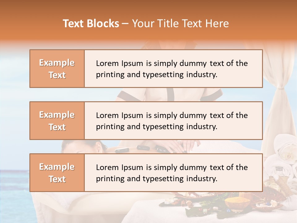 Candle Herbal Lifestyle PowerPoint Template