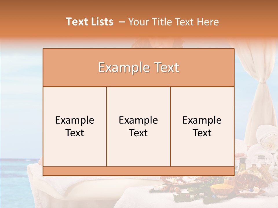 Candle Herbal Lifestyle PowerPoint Template