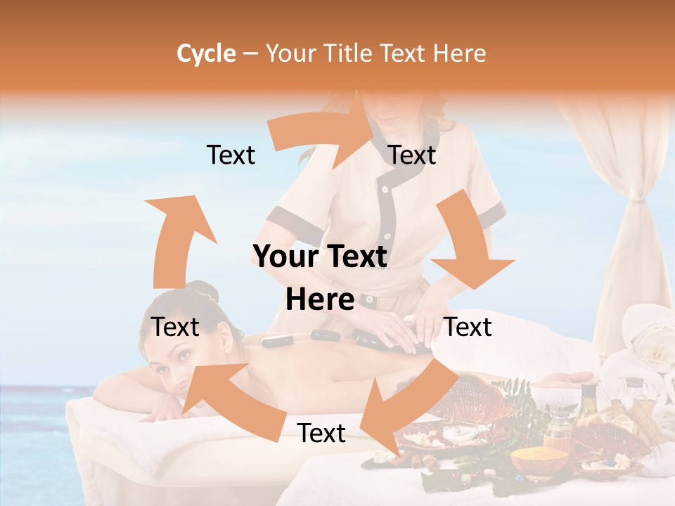 Candle Herbal Lifestyle PowerPoint Template