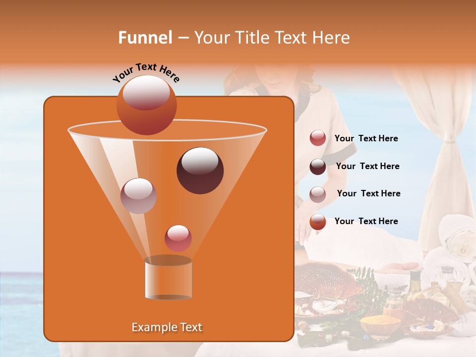 Candle Herbal Lifestyle PowerPoint Template