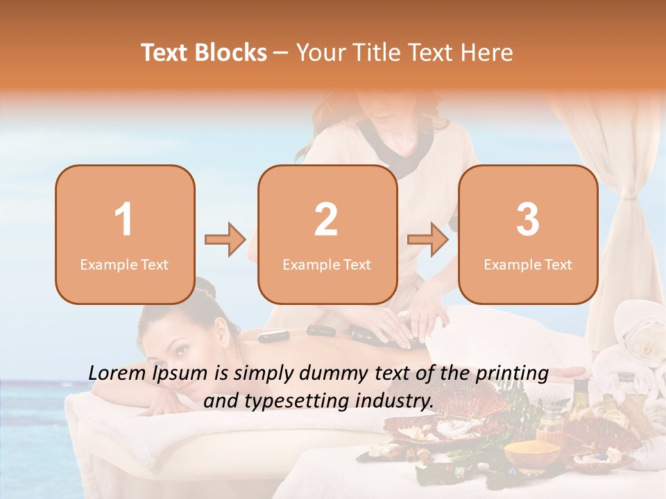 Candle Herbal Lifestyle PowerPoint Template