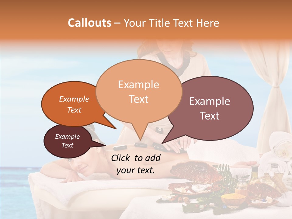 Candle Herbal Lifestyle PowerPoint Template