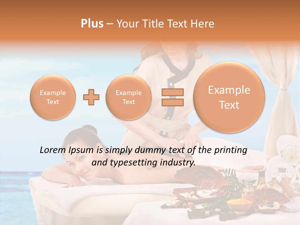 Candle Herbal Lifestyle PowerPoint Template