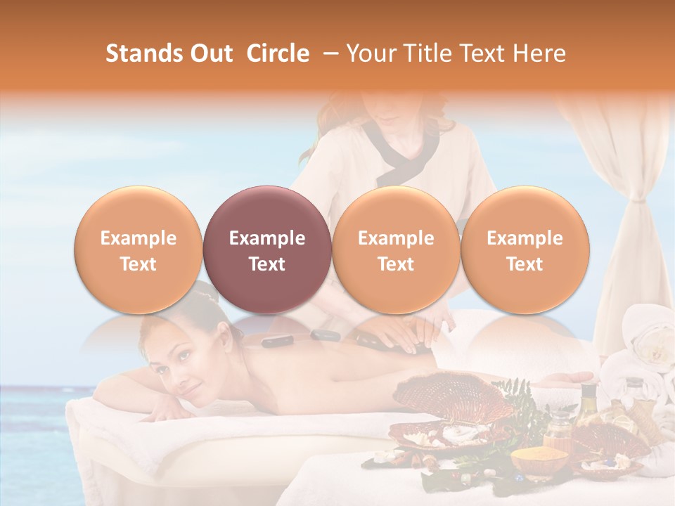 Candle Herbal Lifestyle PowerPoint Template