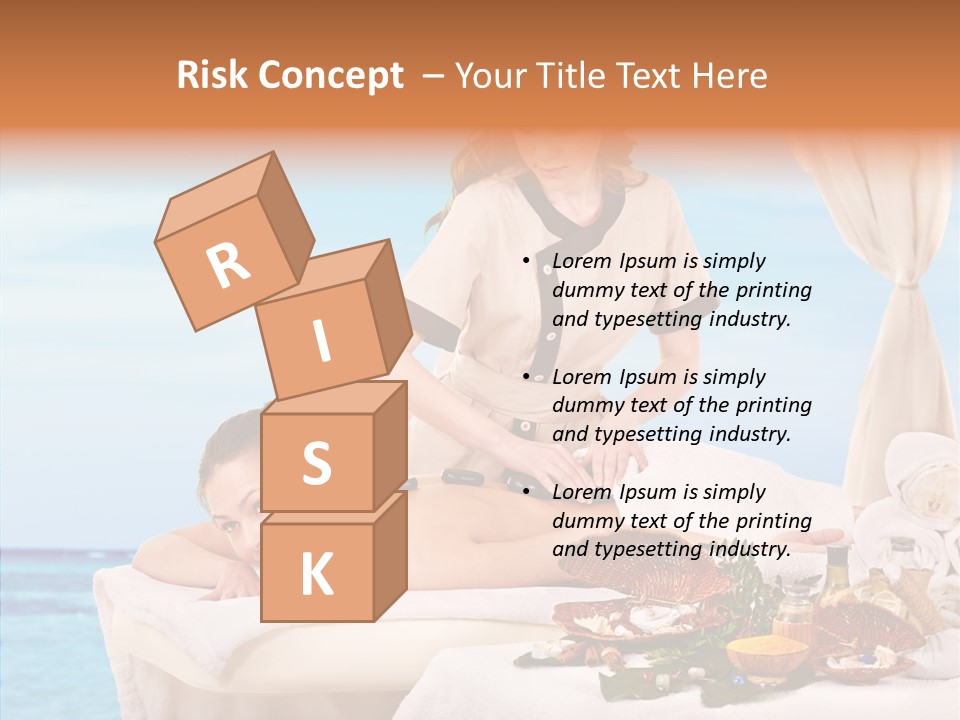 Candle Herbal Lifestyle PowerPoint Template