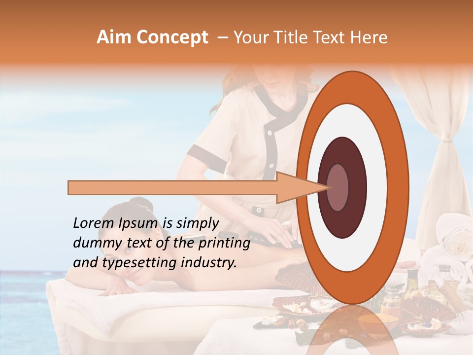 Candle Herbal Lifestyle PowerPoint Template