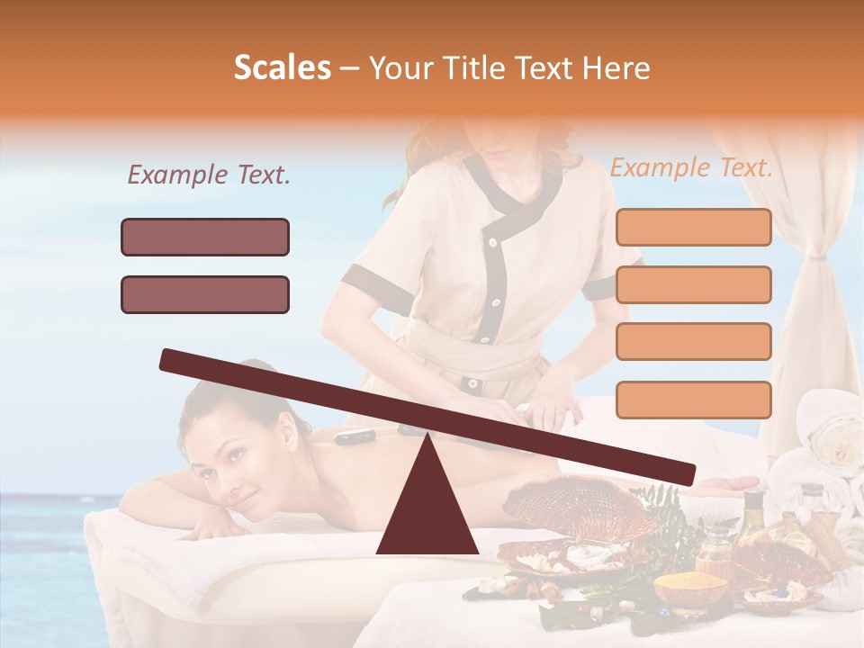 Candle Herbal Lifestyle PowerPoint Template