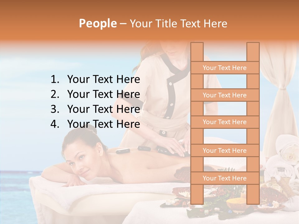 Candle Herbal Lifestyle PowerPoint Template