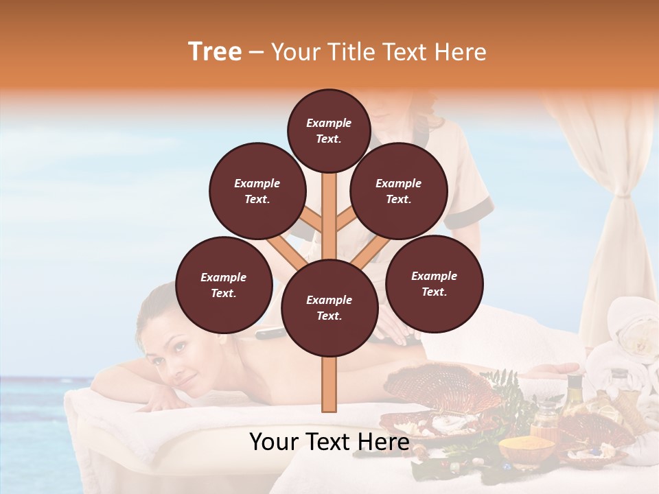 Candle Herbal Lifestyle PowerPoint Template