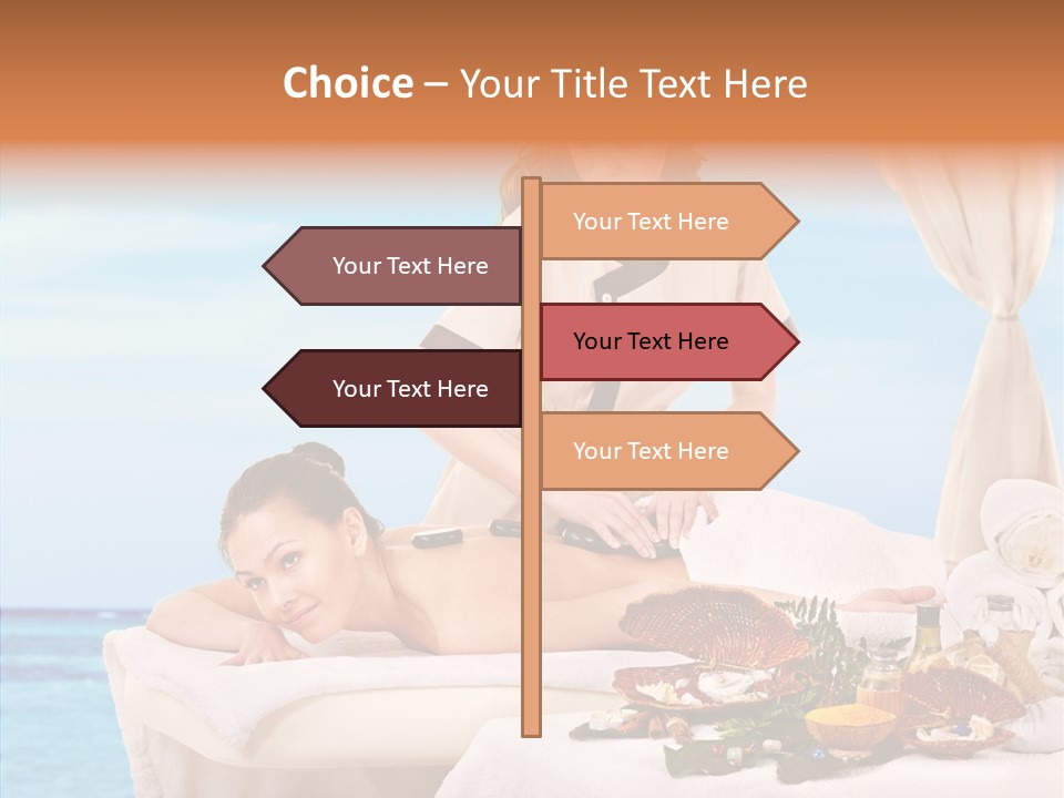 Candle Herbal Lifestyle PowerPoint Template