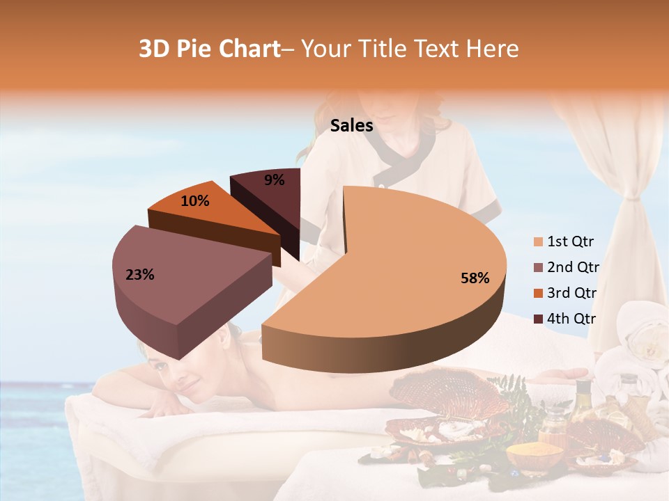 Candle Herbal Lifestyle PowerPoint Template