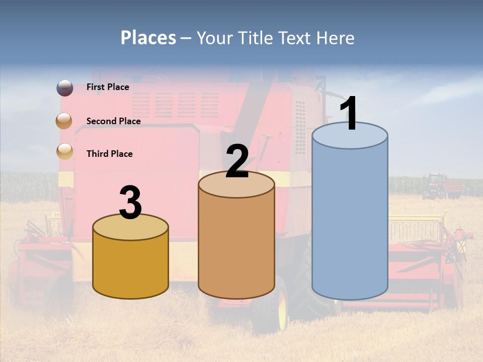 Cereal Farming Harvesting PowerPoint Template