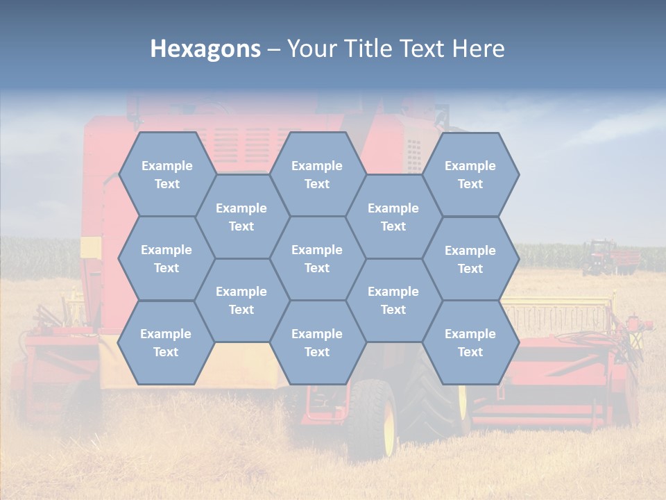 Cereal Farming Harvesting PowerPoint Template