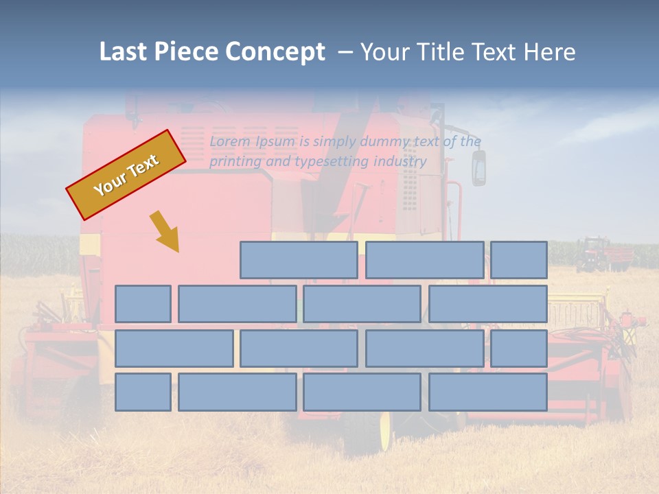 Cereal Farming Harvesting PowerPoint Template