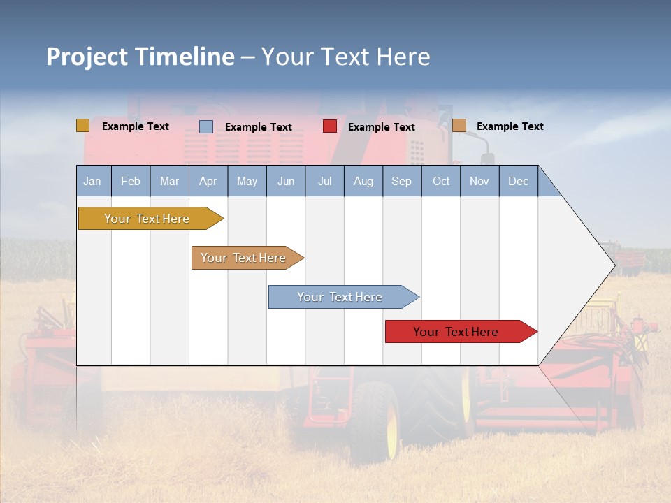 Cereal Farming Harvesting PowerPoint Template