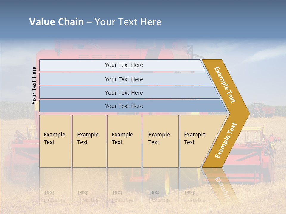 Cereal Farming Harvesting PowerPoint Template