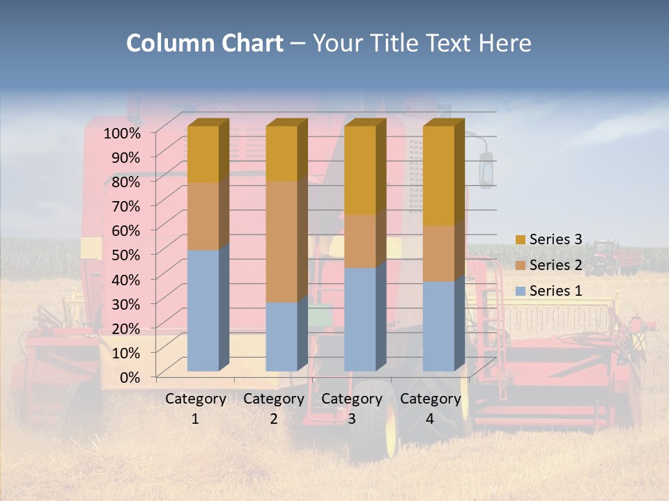 Cereal Farming Harvesting PowerPoint Template