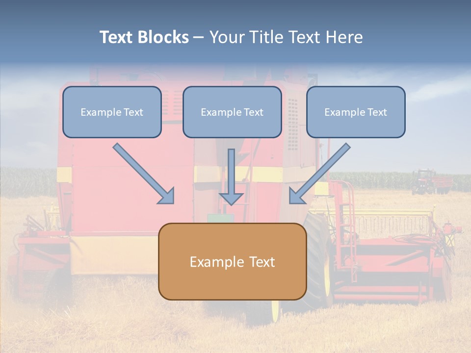 Cereal Farming Harvesting PowerPoint Template