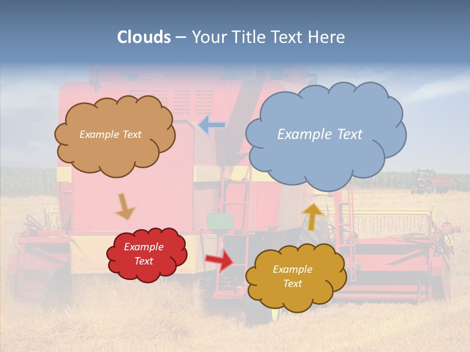 Cereal Farming Harvesting PowerPoint Template