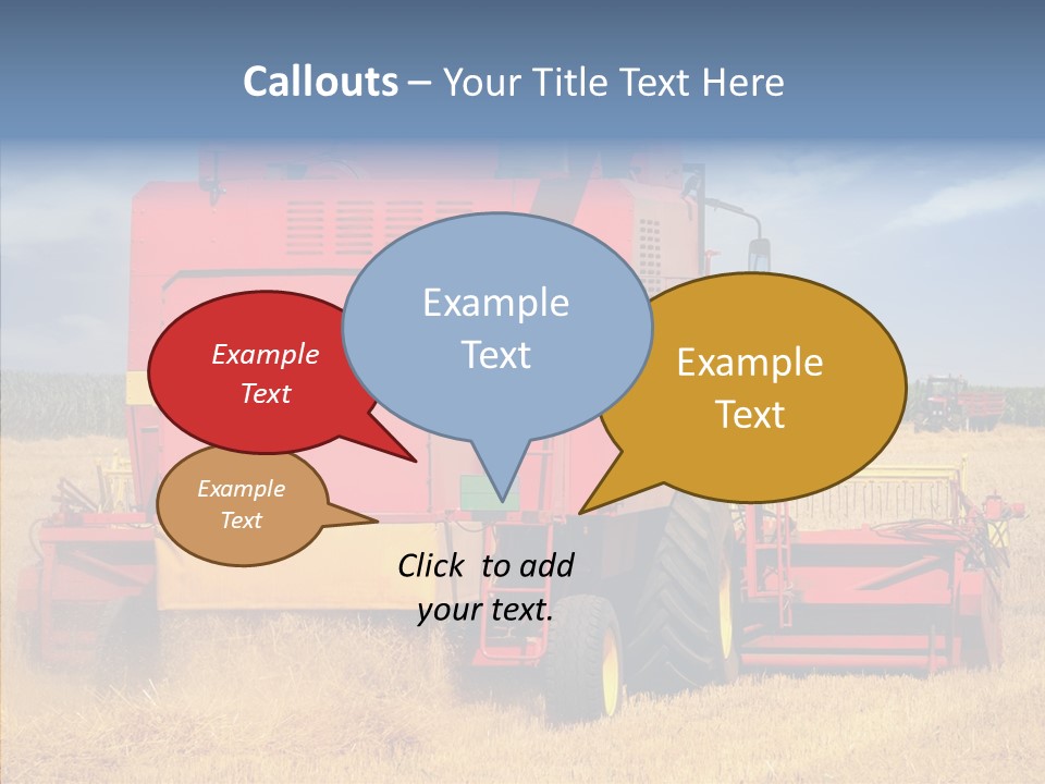 Cereal Farming Harvesting PowerPoint Template