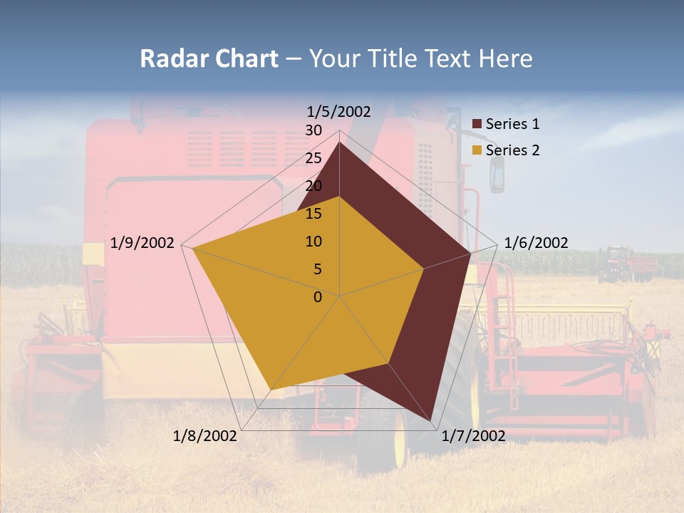 Cereal Farming Harvesting PowerPoint Template