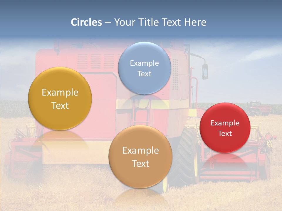 Cereal Farming Harvesting PowerPoint Template