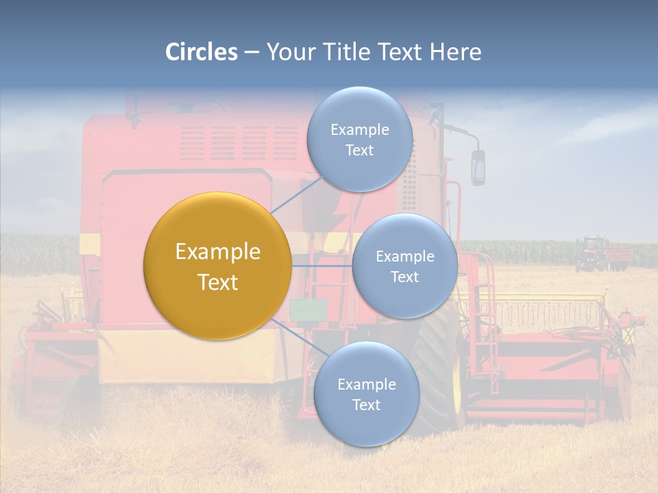 Cereal Farming Harvesting PowerPoint Template