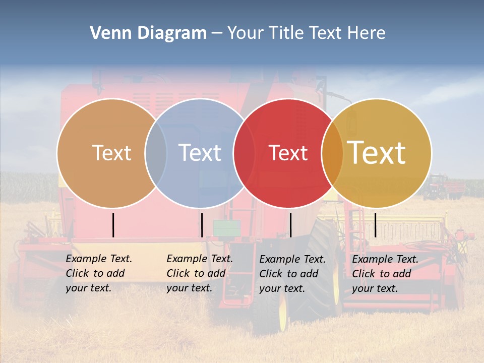 Cereal Farming Harvesting PowerPoint Template