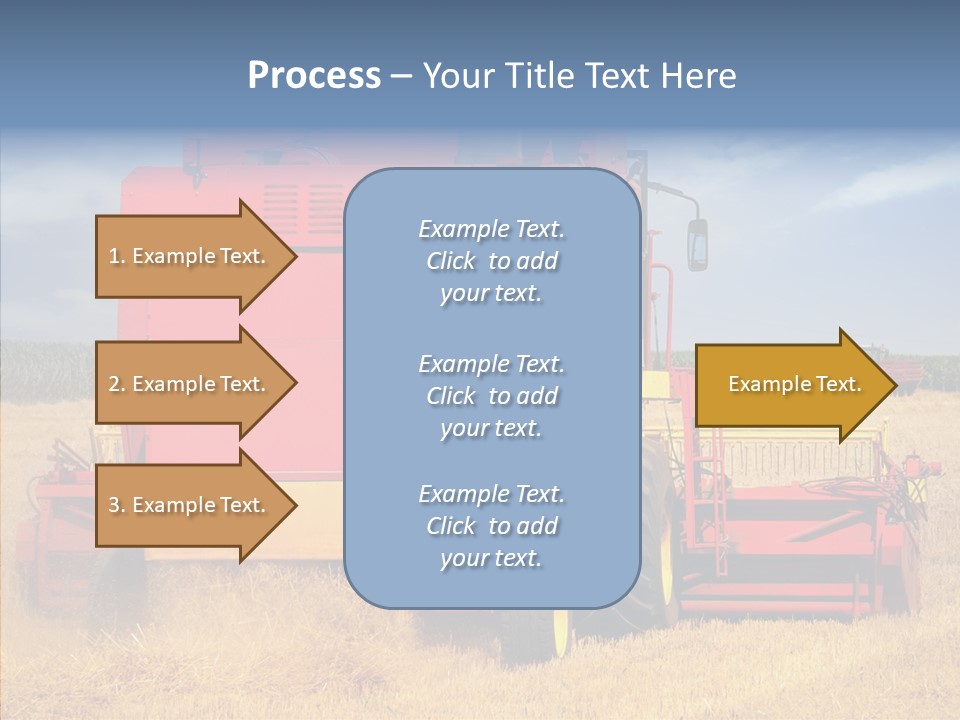 Cereal Farming Harvesting PowerPoint Template
