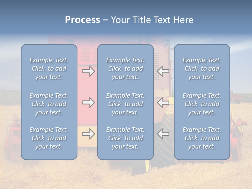 Cereal Farming Harvesting PowerPoint Template