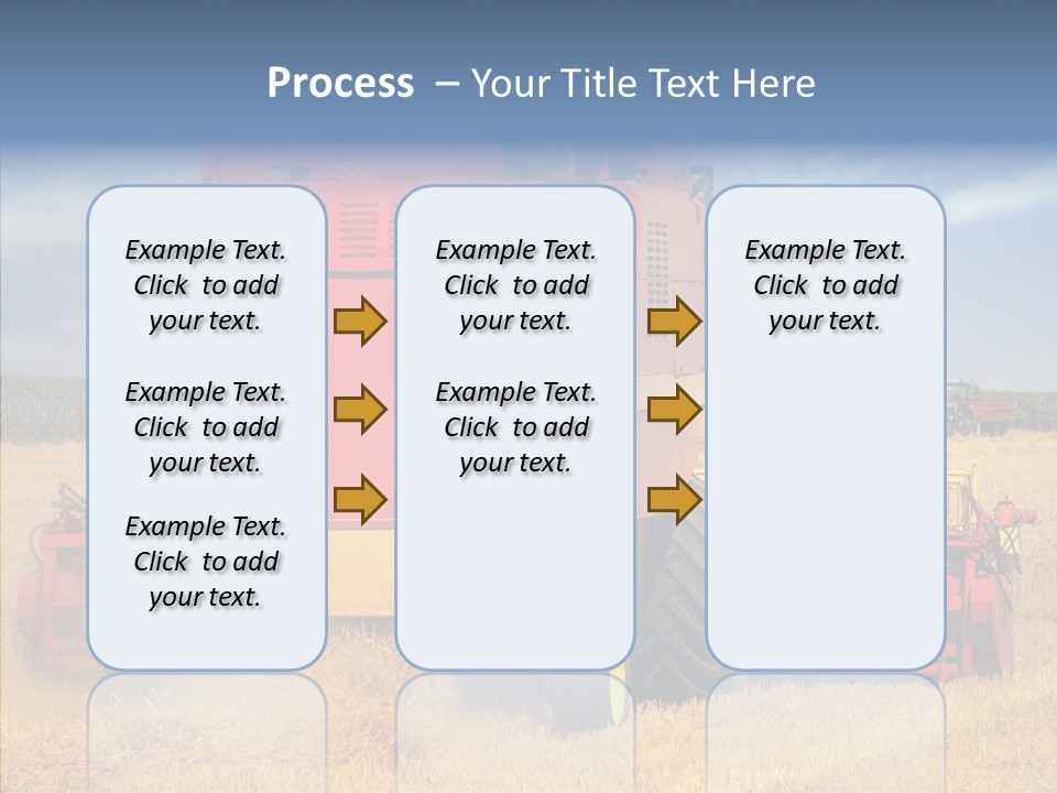 Cereal Farming Harvesting PowerPoint Template